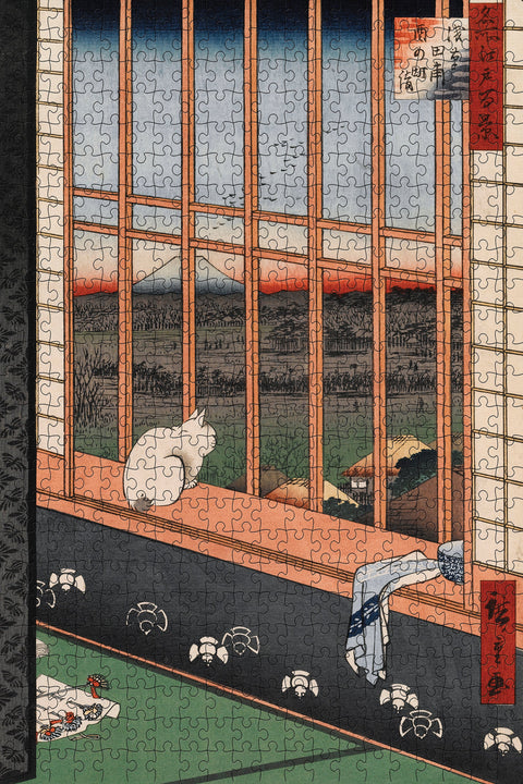 Utagawa Hiroshige – 500 Piece Jigsaw Puzzle (Pomegranate)
