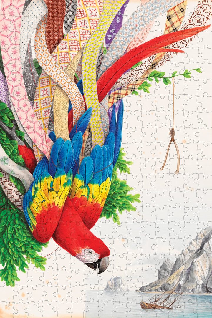 Mixed Media puzzle example