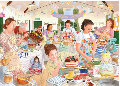 Artwork: Baking Stars by Tracy Hall - 500 Piece Jigsaw Puzzle (House of Puzzles)