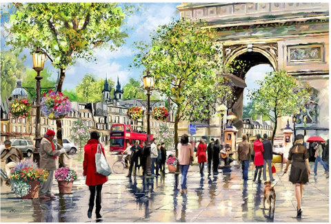 Artwork: Under the Arc by Richard Macneil - 500 Piece Jigsaw Puzzle (House of Puzzles)