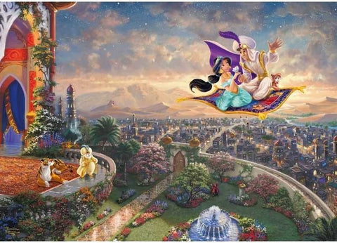 Artwork: Disney Aladdin by Thomas Kinkade – 1000 Piece Jigsaw Puzzle (Schmidt)