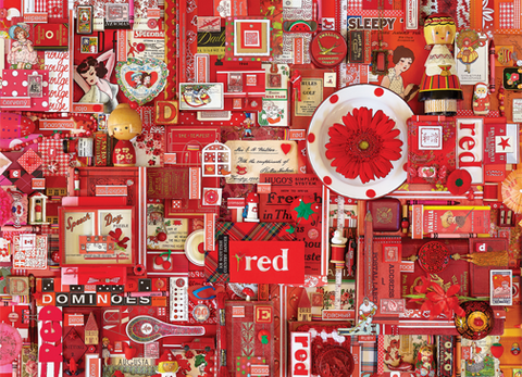 Red – 1000 Piece Jigsaw Puzzle (Cobble Hill)