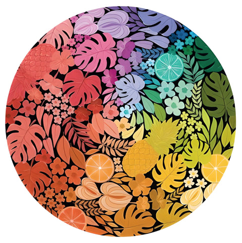 Tropical Circular – 500 Piece Jigsaw Puzzle (Ravensburger)