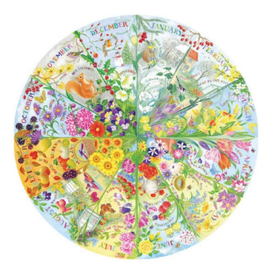 A Year in the Garden – 500 Piece Jigsaw Puzzle (Gibsons)