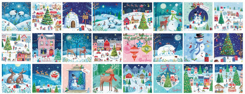 Artwork: Advent Calendar: Christmas Village – Jigsaw Puzzle (Eurographics)