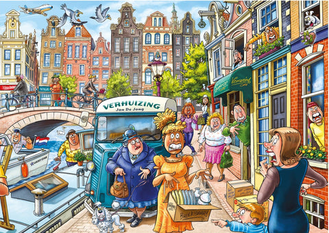 Wasgij Original 45: Moving Day – 1000 Piece Jigsaw Puzzle (Wasgij)