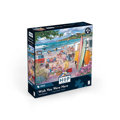 Wish You Were Here by Keith Stapleton - 1000 Piece Jigsaw Puzzle (House of Puzzles)