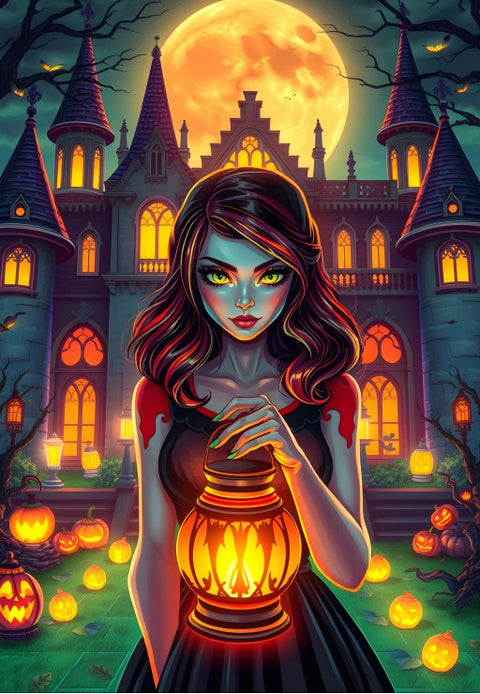 Bewitched Gaze - 1000 Piece Jigsaw Puzzle (Alipson)