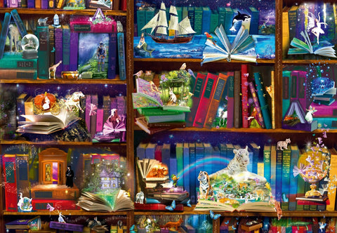 Library Adventures in Reading – 1000 Piece Jigsaw Puzzle (Bluebird)