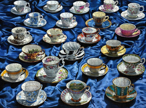 Sea of Tea by Sherrie Wolf – 1000 Piece Jigsaw Puzzle (Pomegranate)