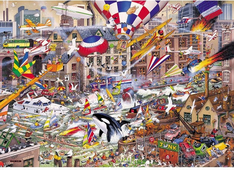 Artwork: I Love the Weekend – 1000 Piece Jigsaw Puzzle (Gibsons)