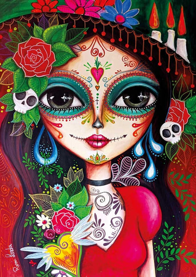 Catrina by Romi Lerda - 1000 Piece Jigsaw Puzzle (Magnolia Puzzles)