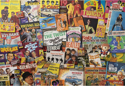 Artwork: Spirit of the 60s – 1000 Piece Jigsaw Puzzle (Gibsons)
