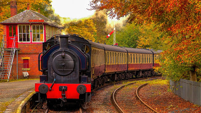Hawkshead Steam Train, Lake District - 1000 Piece Jigsaw Puzzle (Ravensburger)
