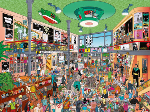 Record Stor - 1500 Piece Jigsaw Puzzle (Heye)