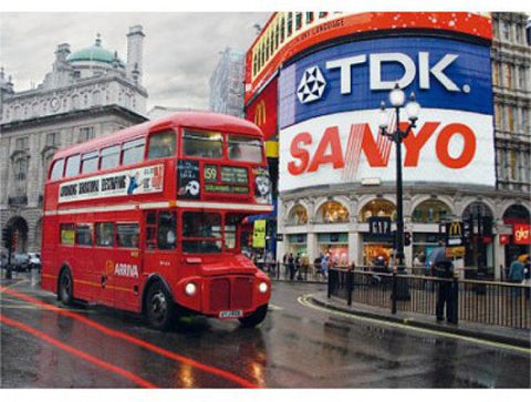 Artwork: Nocturnal Landscapes: Piccadilly Circus, London – 1000 Piece Jigsaw Puzzle (Dtoys)