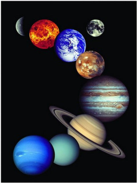 Artwork: Nasa Solar System – 1000 Piece Jigsaw Puzzle (Eurographics)