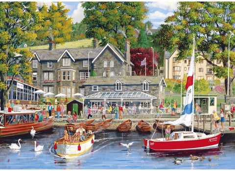 Artwork: Summer in Ambleside – 1000 Piece Jigsaw Puzzle (Gibsons)