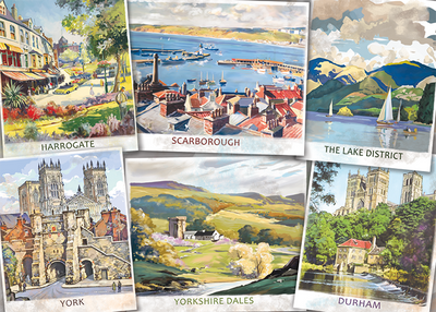 The Beautiful North – 1000 Piece Jigsaw Puzzle (Falcon De Luxe)