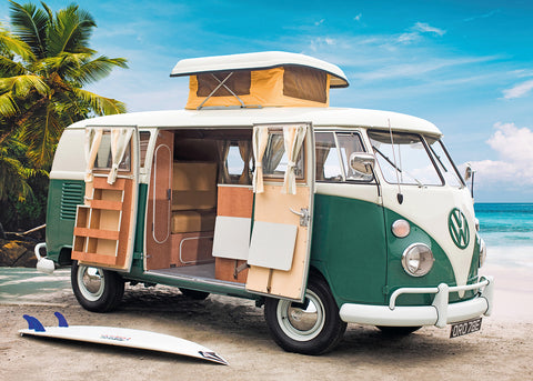 Volkswagen T1 Camper Van – 1000 Piece Jigsaw Puzzle (Ravensburger)
