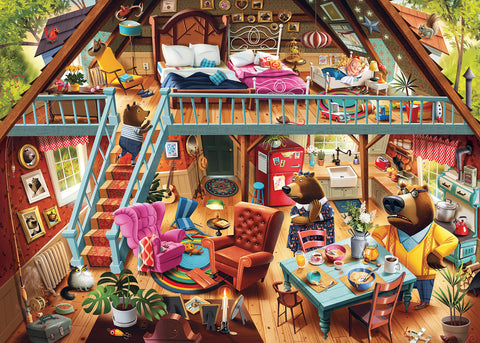 Goldilocks Gets Caught! – 1000 Piece Jigsaw Puzzle (Ravensburger)