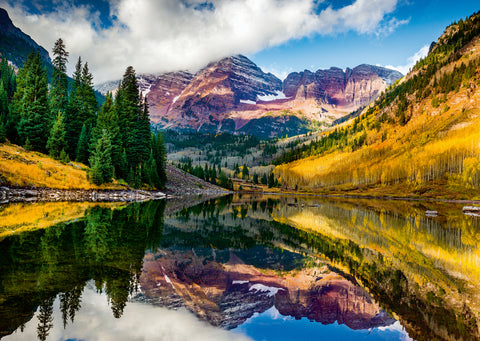 Aspen, Colorado – 1000 Piece Jigsaw Puzzle (Ravensburger)