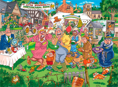 Wasgij Original 32: The Big Weigh In! – 1000 Piece Jigsaw Puzzle (Wasgij)