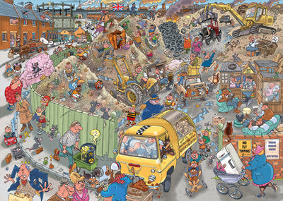 Wasgij Destiny 22: Trip to the Tip! – 1000 Piece Jigsaw Puzzle (Wasgij)