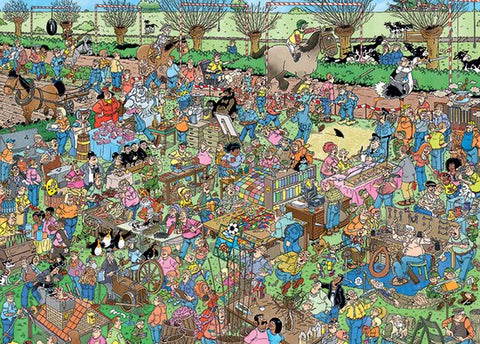 The Dutch Craft Market by Jan Van Haasteren – 1000 Piece Jigsaw Puzzle (Jan Van Haasteren)