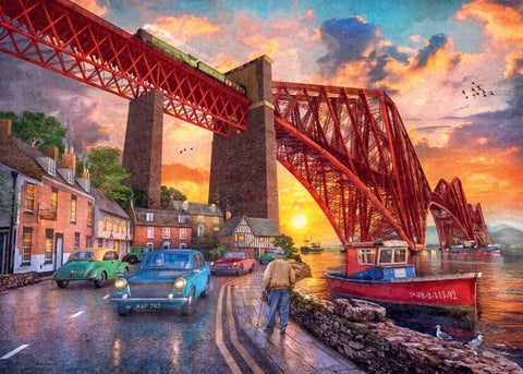 Forth Bridge at Sunset – 1000 Piece Jigsaw Puzzle (Ravensburger)