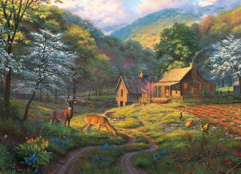 Country Blessings – 1000 Piece Jigsaw Puzzle (Cobble Hill)