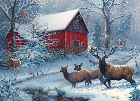 Winter Magic – 1000 Piece Jigsaw Puzzle (Cobble Hill)