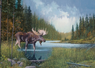 Moose Lake – 1000 Piece Jigsaw Puzzle (Cobble Hill)