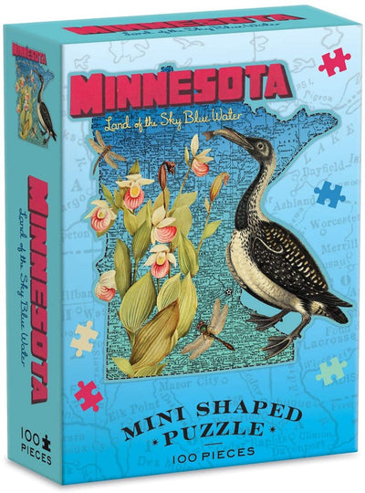 Wendy Gold Minnesota – 100 Piece Jigsaw Puzzle (Galison)