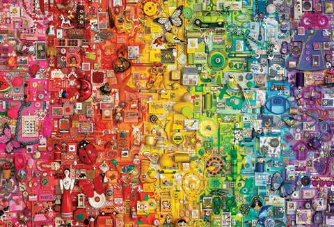 Artwork: Rainbow – 2000 Piece Jigsaw Puzzle (Cobble Hill)