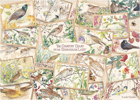 Country Diary Postcards – 1000 Piece Jigsaw Puzzle (Falcon De Luxe)