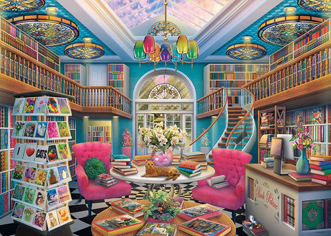 The Book Palace – 1000 Piece Jigsaw Puzzle (Ravensburger)