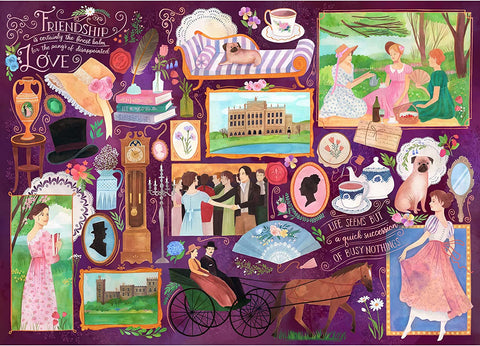 Book Club by Jane Austen – 1000 Piece Jigsaw Puzzle (Gibsons)