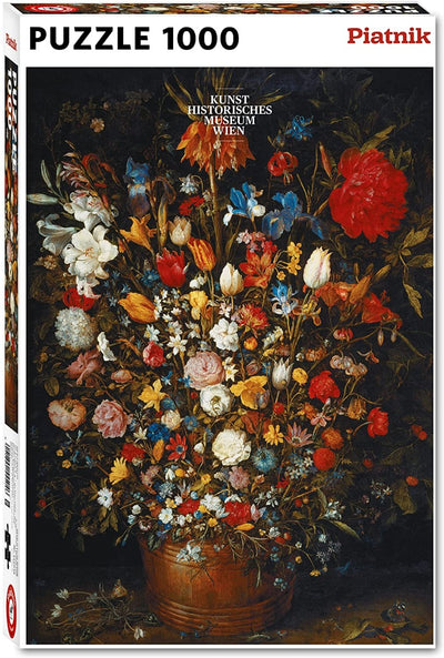 Flowers by Brueghel – 1000 Piece Jigsaw Puzzle (Piatnik)
