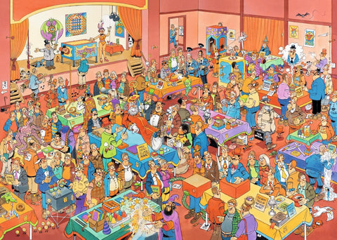 The Magic Fair by Jan Van Haasteren – 1000 Piece Jigsaw Puzzle (Jan Van Haasteren)