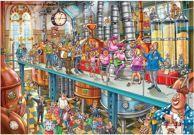 Wasgij Mystery 21: Trouble Brewing! – 1000 Piece Jigsaw Puzzle (Wasgij)