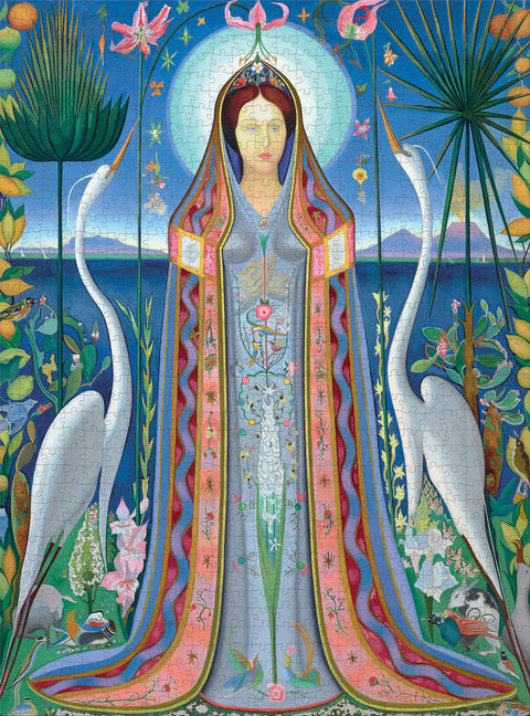 Purissima by Joseph Stella – 1000 Piece Jigsaw Puzzle (Pomegranate)