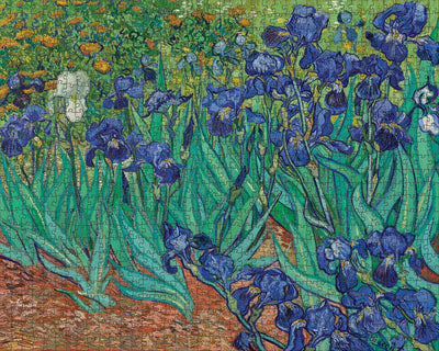 Irises by Vincent van Gogh – 1000 Piece Jigsaw Puzzle (Pomegranate)