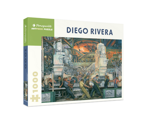 Detroit Industry by Diego Rivera – 1000 Piece Jigsaw Puzzle (Pomegranate)