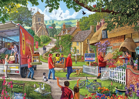 Moving Day – 500 Piece Jigsaw Puzzle (Gibsons)