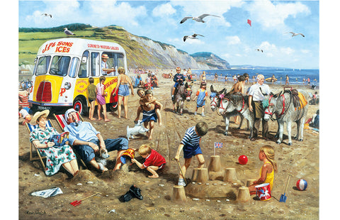 Bucket & Spade by Kevin Walsh – 1000 Piece Jigsaw Puzzle (Kidicraft)