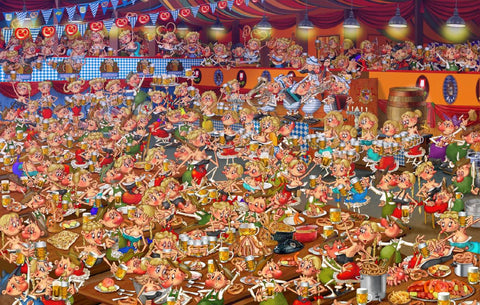 Bavarian Festival by Ruyer – 1000 Piece Jigsaw Puzzle (Piatnik)