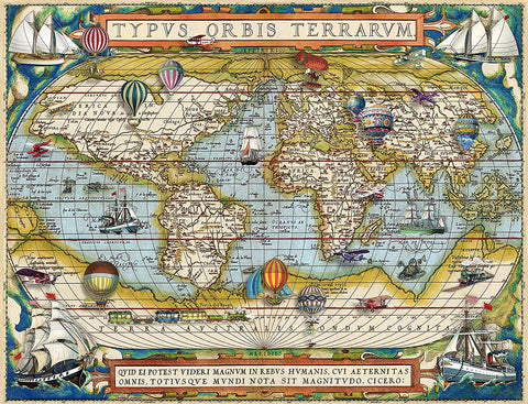 Around the World – 2000 Piece Jigsaw Puzzle (Ravensburger)