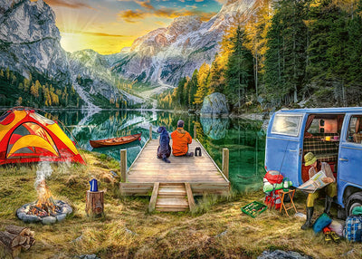 Calm Campside – 1000 Piece Jigsaw Puzzle (Ravensburger)