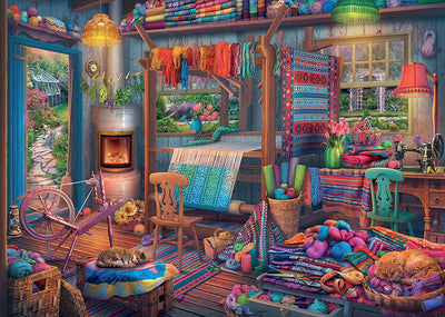 The Weaver's Workshop – 1000 Piece Jigsaw Puzzle (Ravensburger)